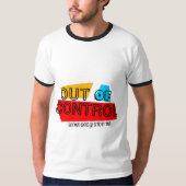 T-shirt Conception de déclaration de typographie audacieus (Devant)