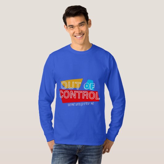 T-shirt Conception de déclaration de typographie audacieus (Devant entier)