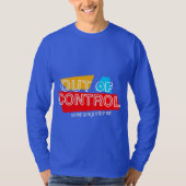 T-shirt Conception de déclaration de typographie audacieus (Devant)