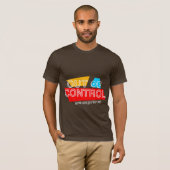T-shirt Conception de déclaration de typographie audacieus (Devant entier)