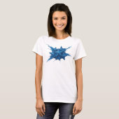 T-shirt Conception de déclaration d'étoiles abstraites de (Devant entier)
