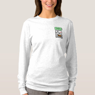T-shirt Conception de dépendance au café
