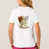 T-shirt Conception de dés de classe (Dos)