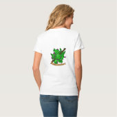 T-shirt Conception de dés Druid (Dos entier)