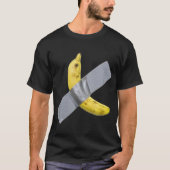 T-shirt Conception de design d'art de ruban adhésif de ban (Devant)