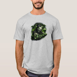 T-shirt Conception de design streetwear esthétique squelet