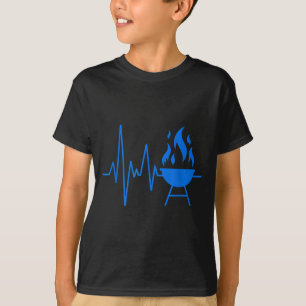 T-shirt Conception de dessin au trait Grillmaster Battemen