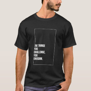 T-shirt Conception de devis motivationnelle
