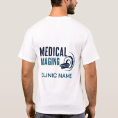 T-shirt Conception de diagnostic d'imagerie médicale (Dos)