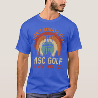 T-shirt Conception de disque de golf drôle pour hommes fem