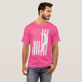 T-shirt Conception de drapeau américain pour un expert de  (Devant entier)