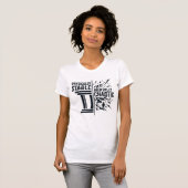 T-shirt Conception de dualité stable physiquement et menta (Devant entier)