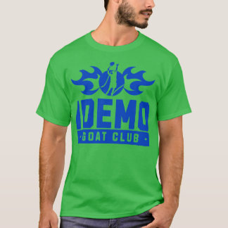 T-shirt Conception de fan du club de tennis Idemo goat