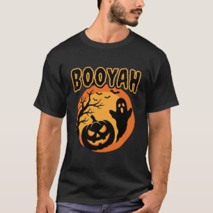 T-shirt Conception de fantôme de citrouille Booyah Hallowe