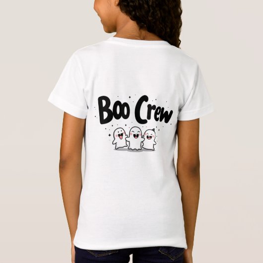 T-Shirt Conception de fantôme d'équipage de démarrage (Dos)