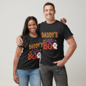 T-shirt Conception de fantôme d'Halloween de Daddy's Littl (Unisexe)