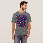T-shirt Conception de Fête des Fruits Électriques (Devant entier)
