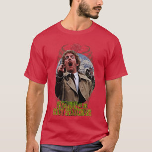 T-shirt Conception de film d'horreur culte Invasion des pr
