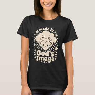 T-shirt Conception de foi adorable pour enfants chrétiens