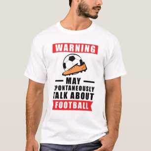 T-shirt Conception de football
