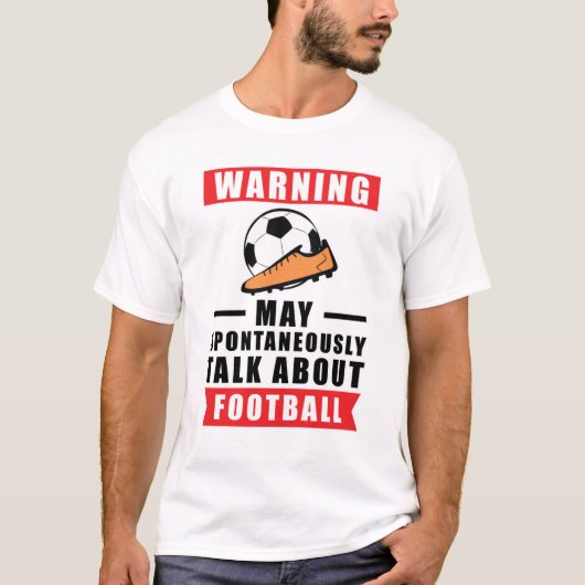 T-shirt Conception de football (Devant)