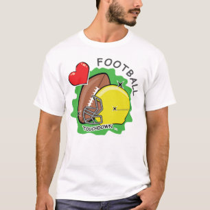 T-shirt Conception de football drôle