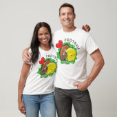 T-shirt Conception de football drôle (Unisexe)