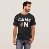 T-shirt Conception de football drôle (Devant entier)