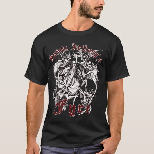 T-shirt Conception de Fyre de Sainte Anthony (Devant)