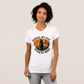 T-shirt Conception de garde décalée Halloween sorcière inf (Devant entier)