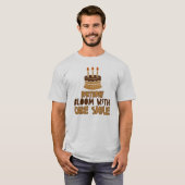T-shirt Conception de gâteau d'anniversaire Bliss (Devant entier)