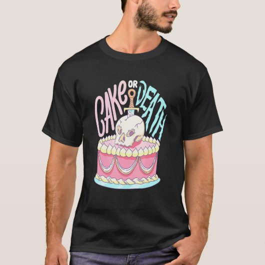 T-shirt Conception De Gâteaux Ou De Décès Pour Un Concessi (Devant)