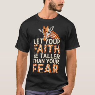 T-shirt Conception de girafe mignonne pour hommes femmes a