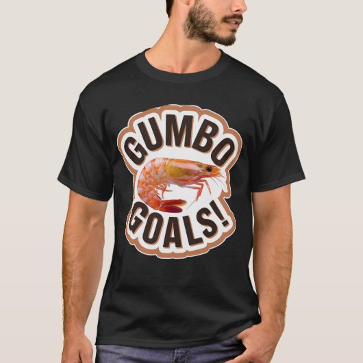 T-shirt conception de gumbo parfaite (Devant)