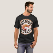 T-shirt conception de gumbo parfaite (Devant entier)