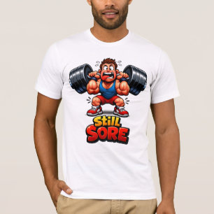 T-shirt Conception de gym amusante - Mème de sport - Bella