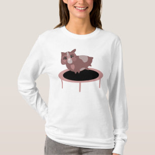 T-shirt Conception de gym drôle de fitness pour cochons d'