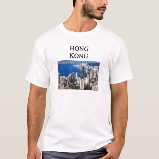 T-shirt conception de Hong Kong (Devant)