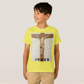 T-shirt conception de jésus avec croix (Devant entier)