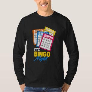 T-shirt Conception De Jeu De Carte De Bingo Pour Caller -