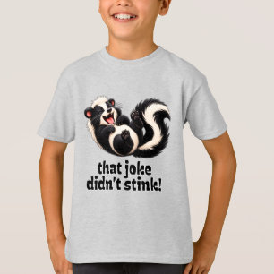 T-shirt Conception de jeu de mots de mouffette riante
