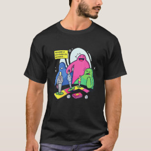 T-shirt Conception de jeux de société - Les gens dans une 