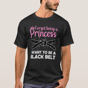 T-shirt Conception de karaté drôle classique pour femmes f