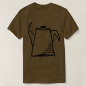 T-shirt Conception de Kettle rétro (Design devant)