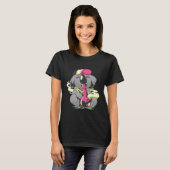 T-shirt Conception de koala tripant Techno Edm Musique de (Devant entier)