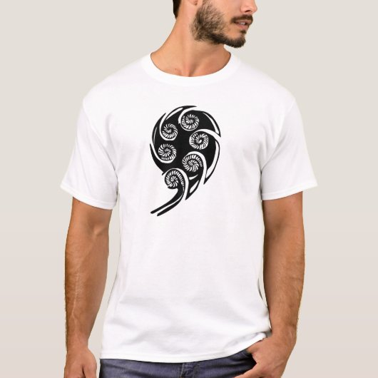 T-shirt conception de koru d'aotearoa (Devant)