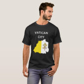 T-shirt Conception de la Cité du Vatican (Devant entier)
