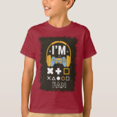 T-shirt Conception de la console du lecteur distant (Devant)