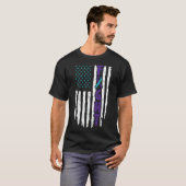 T-shirt Conception de la dépression suicidaire pour un spé (Devant entier)