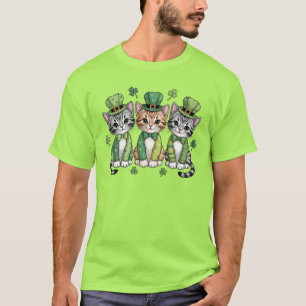 T-shirt Conception de la fête de la Saint-Patrick pour mam
